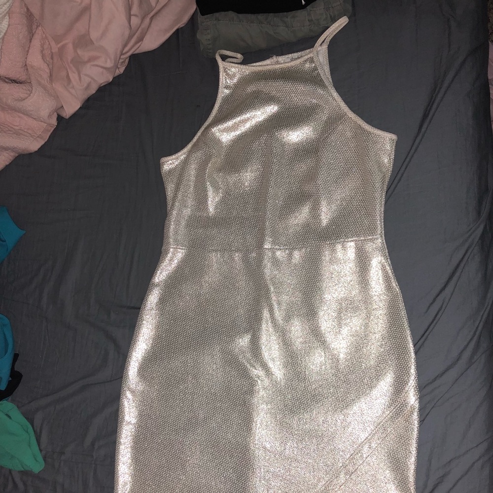 Gold Party Dress